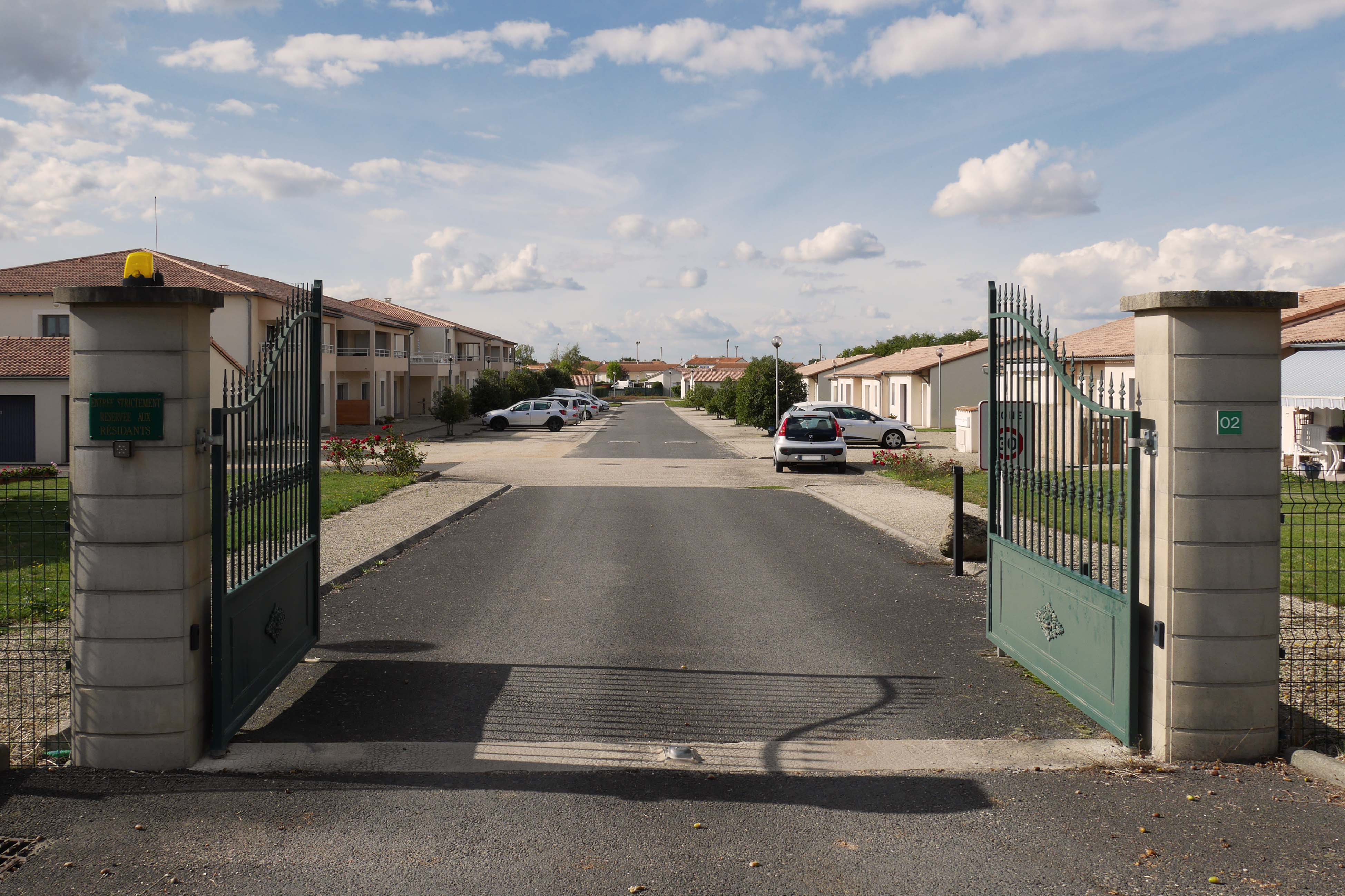 Résidence la Forêt l'entrée